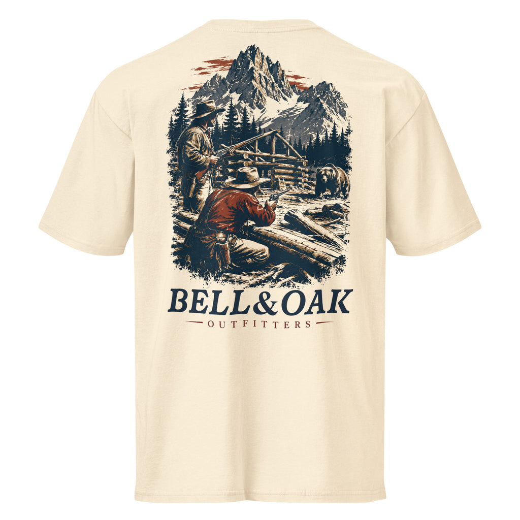 "Cabin Guest" Men's Premium Cotton Tee - Bell & Oak Outfitters