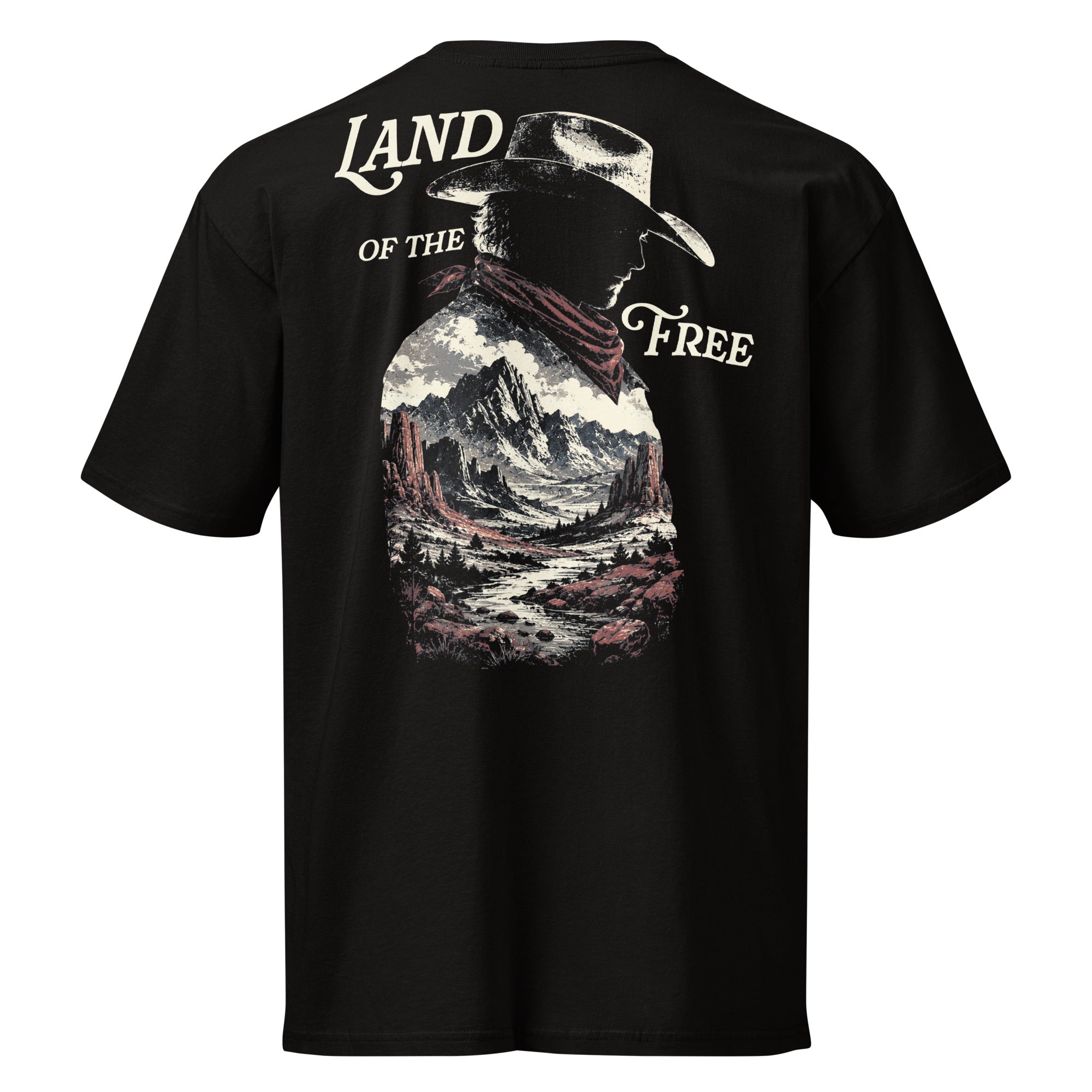 "Land of the Free" Premium Cotton Tee - Bell & Oak Outfitters