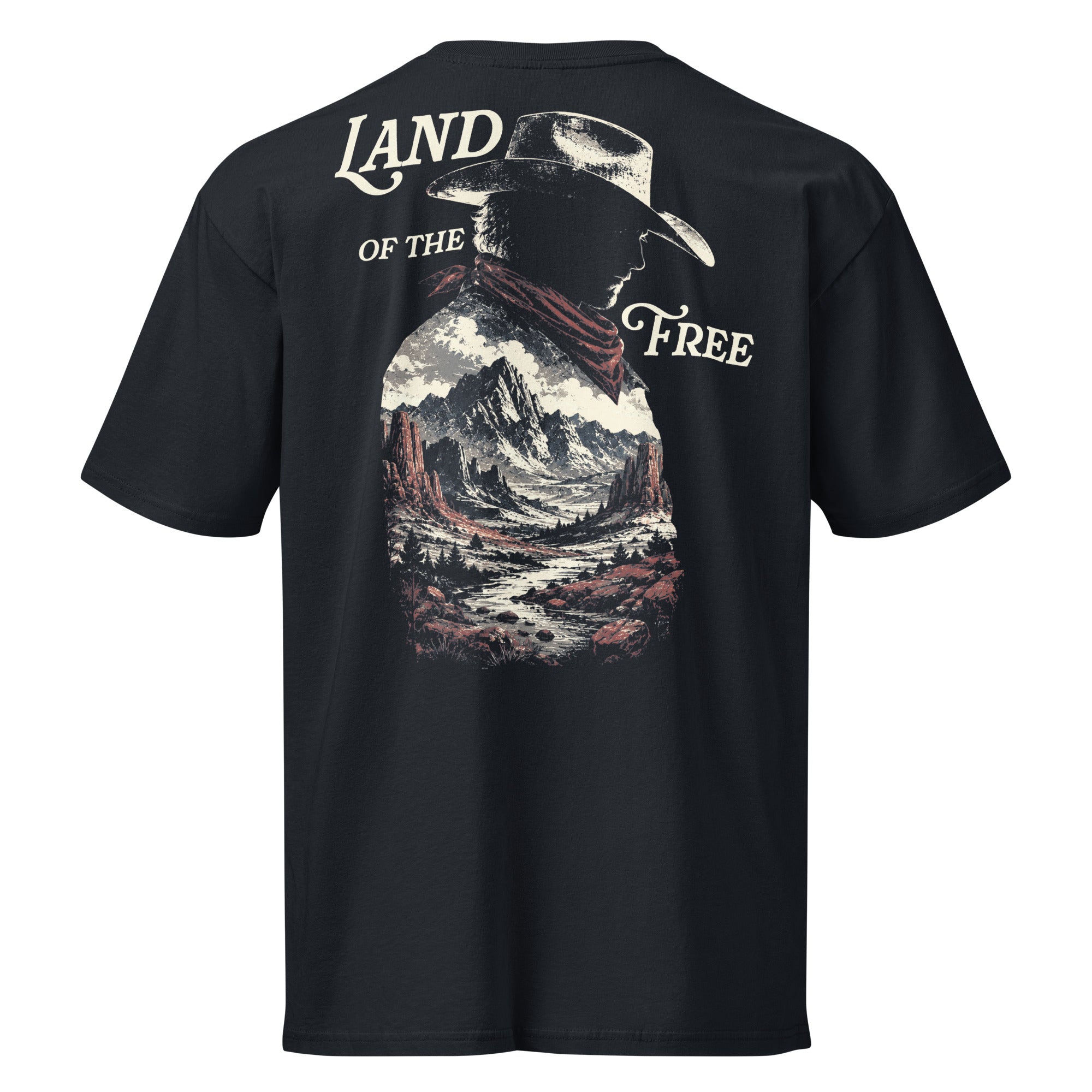 "Land of the Free" Premium Cotton Tee - Bell & Oak Outfitters