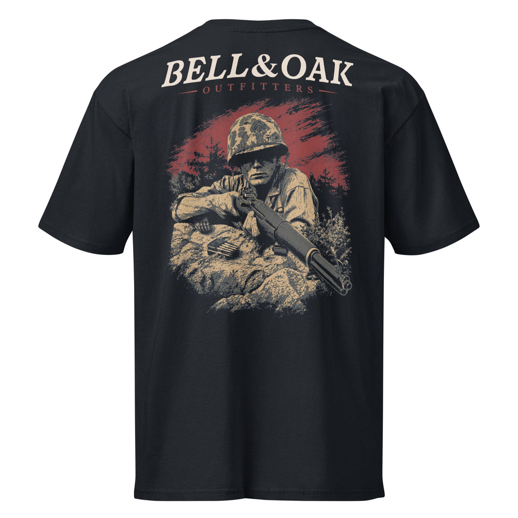"M1 Garand" Premium Cotton Tee - Bell & Oak Outfitters