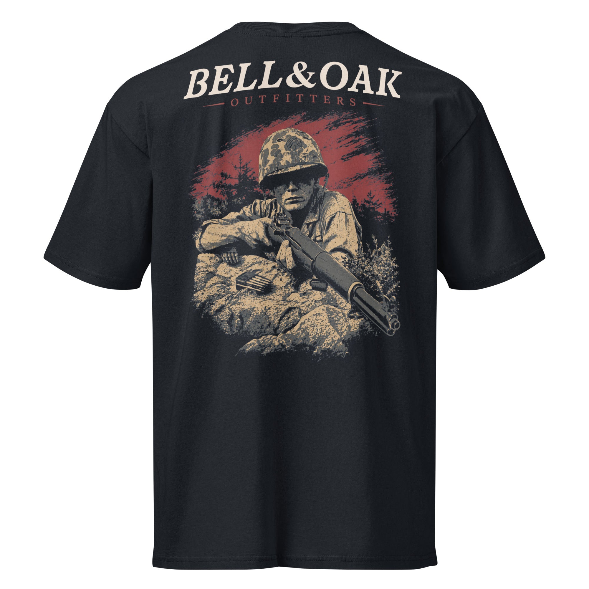 "M1 Garand" Premium Cotton Tee - Bell & Oak Outfitters