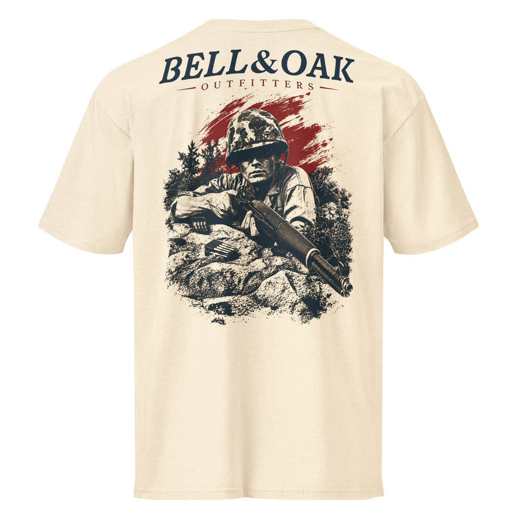 "M1 Garand" Premium Cotton Tee - Bell & Oak Outfitters