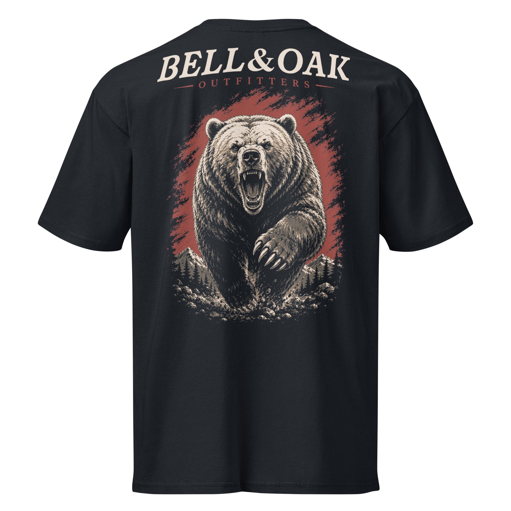 "The Grizzly" Premium Cotton Tee - Bell & Oak Outfitters