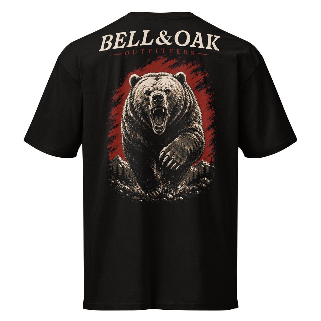 "The Grizzly" Premium Cotton Tee - Bell & Oak Outfitters