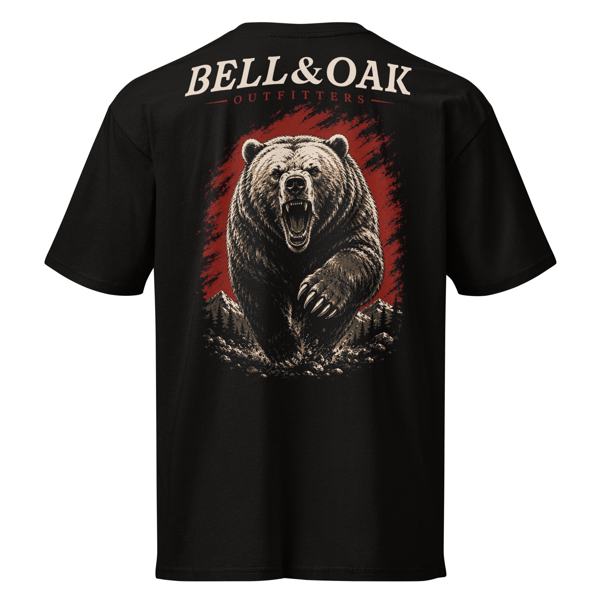 "The Grizzly" Premium Cotton Tee - Bell & Oak Outfitters