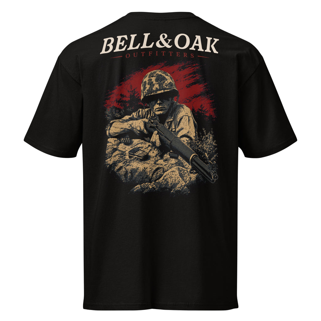 "M1 Garand" Premium Cotton Tee - Bell & Oak Outfitters