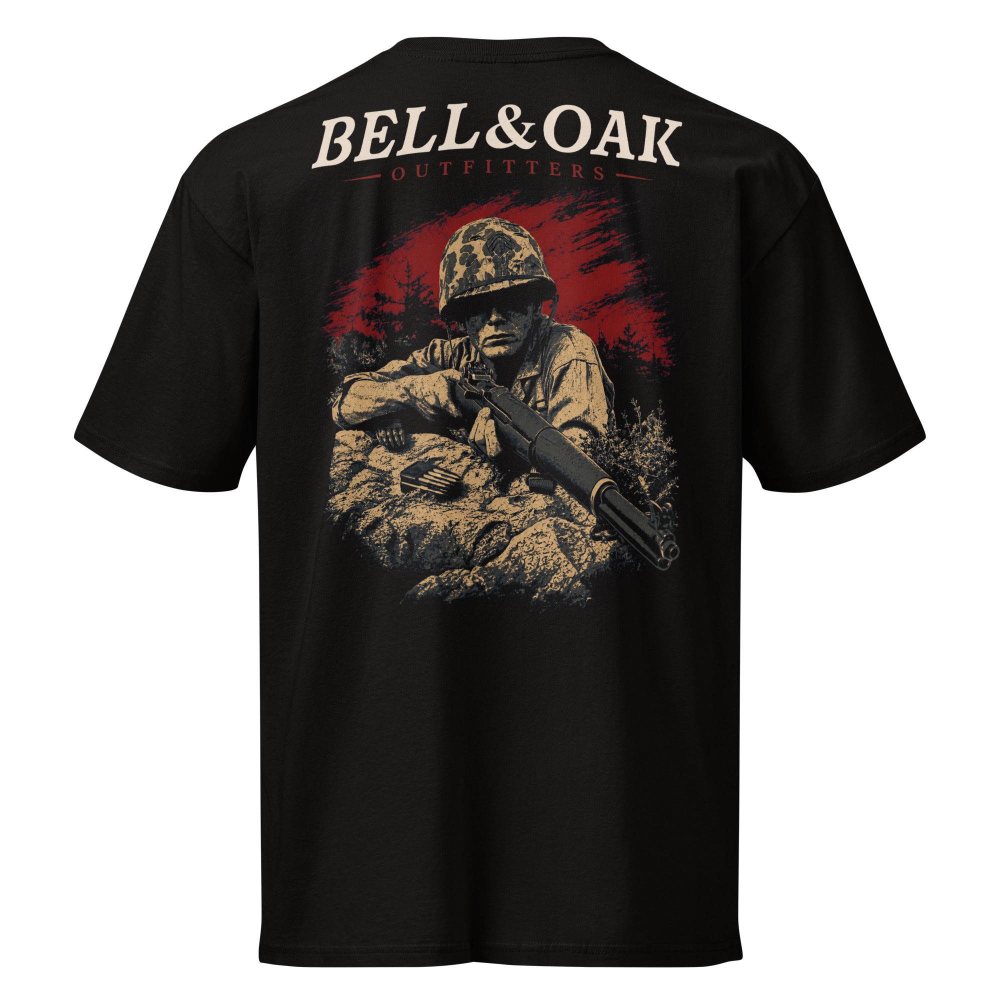 "M1 Garand" Premium Cotton Tee - Bell & Oak Outfitters