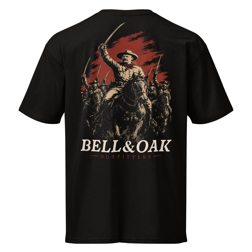 "San Juan Hill" Men's Premium Cotton Tee - Bell & Oak Outfitters