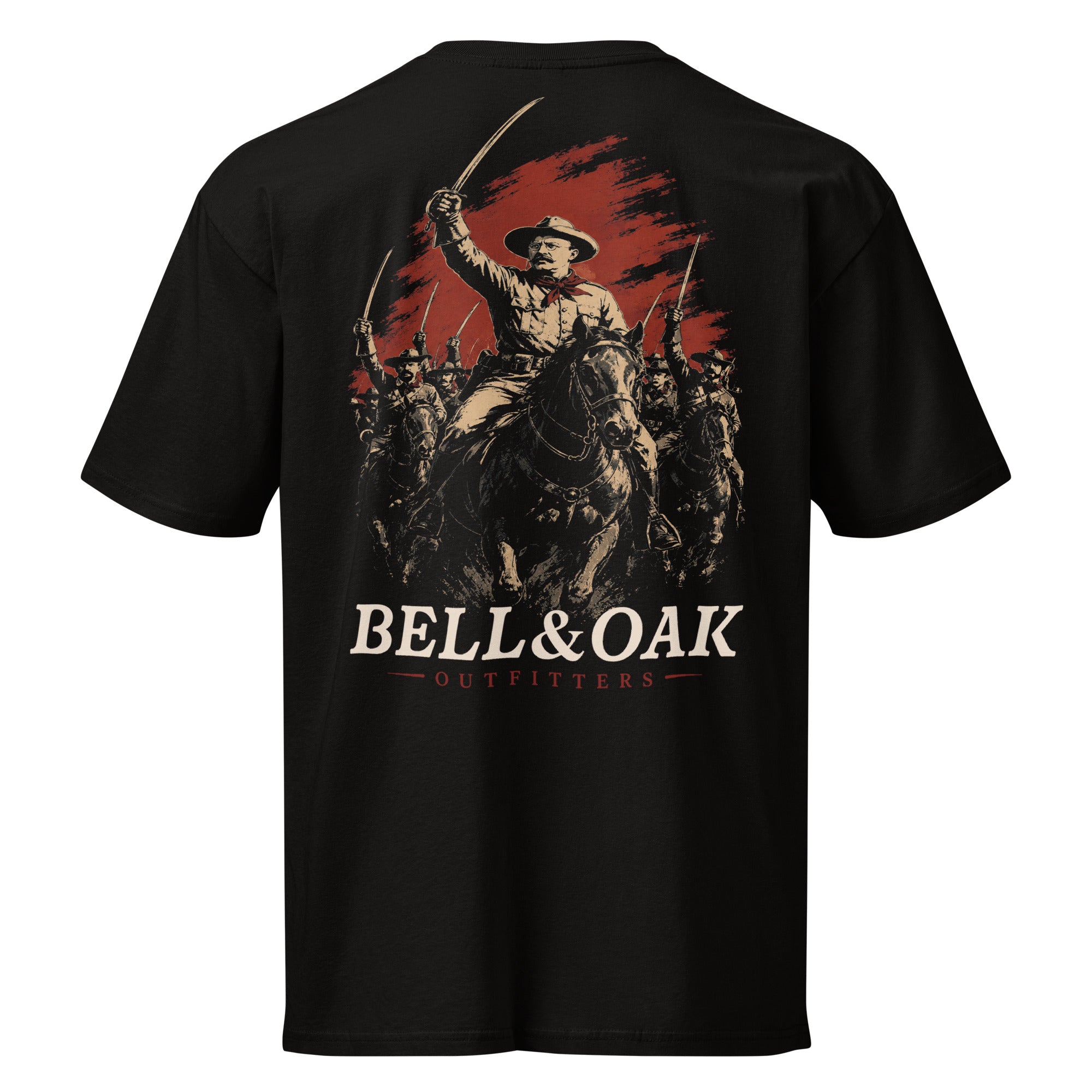 "San Juan Hill" Men's Premium Cotton Tee - Bell & Oak Outfitters