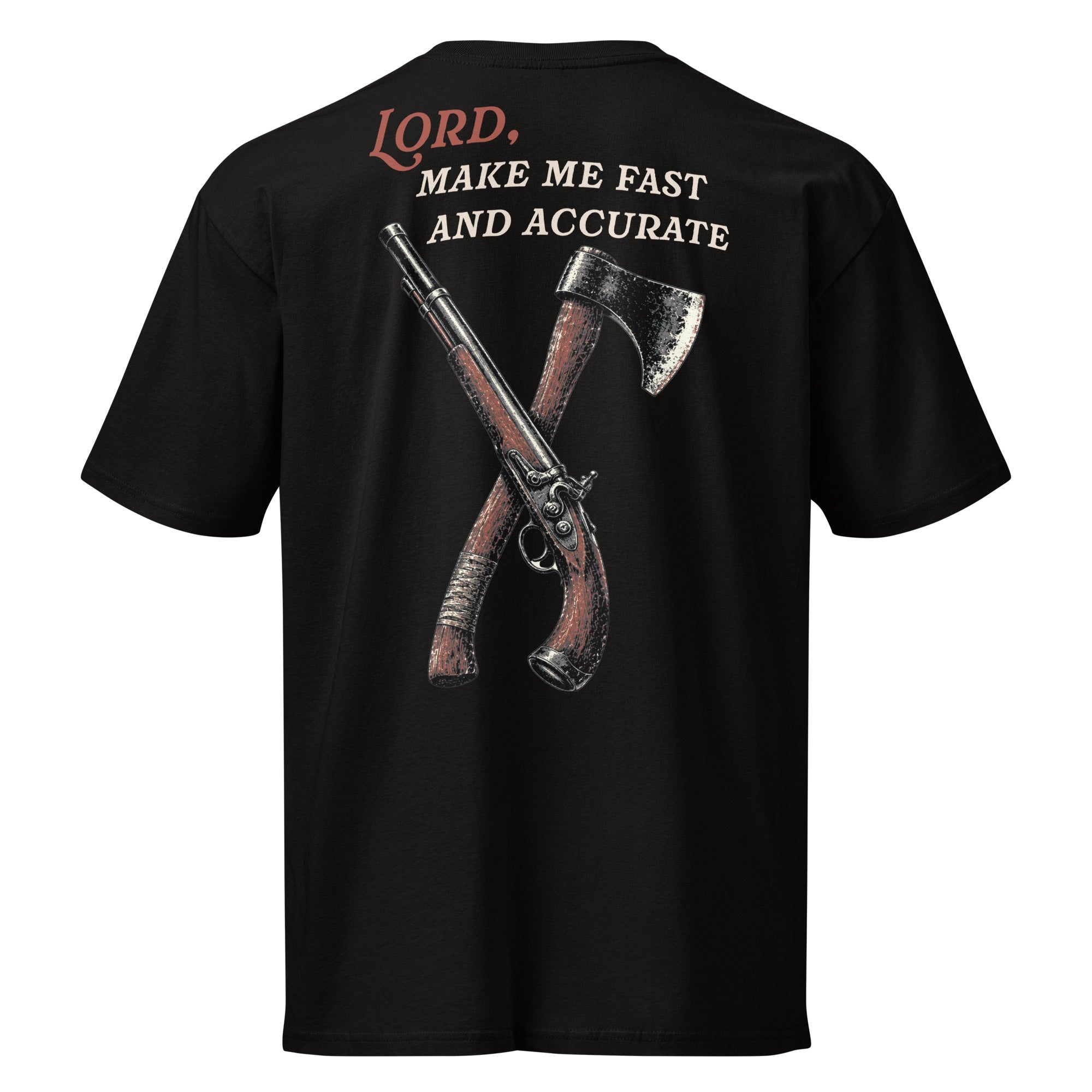 "Fast & Accurate" Premium Cotton Tee - Bell & Oak Outfitters