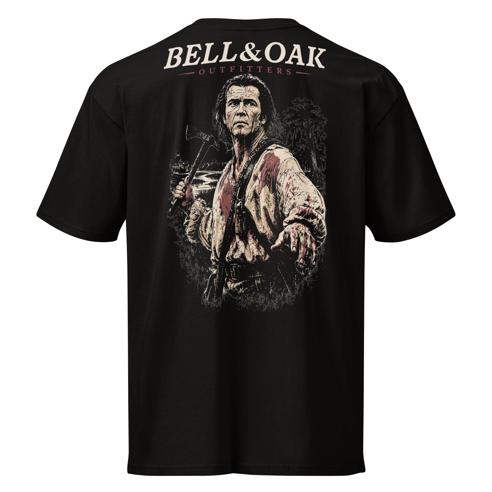 "The Patriot" Men's Premium Cotton Tee - Bell & Oak Outfitters