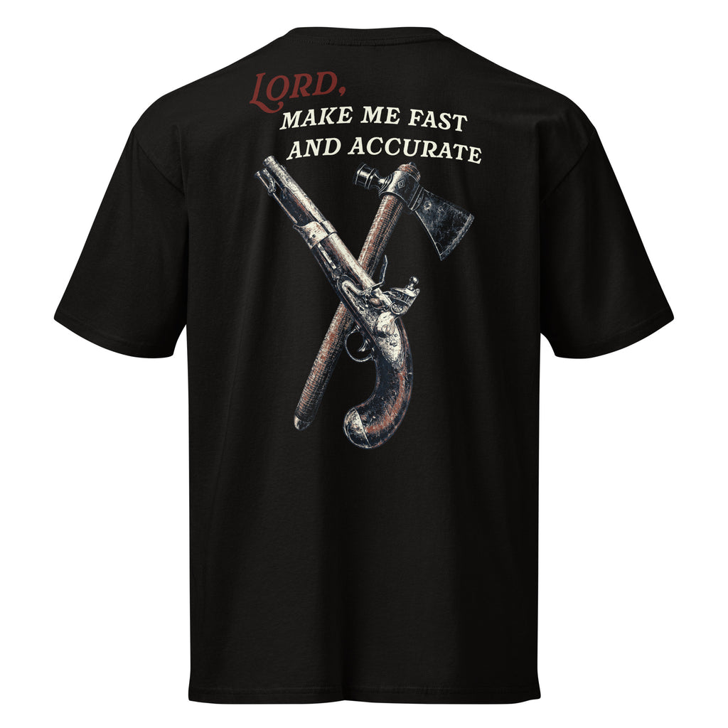 "Fast & MORE Accurate" Men's Premium Cotton Tee - Bell & Oak Outfitters