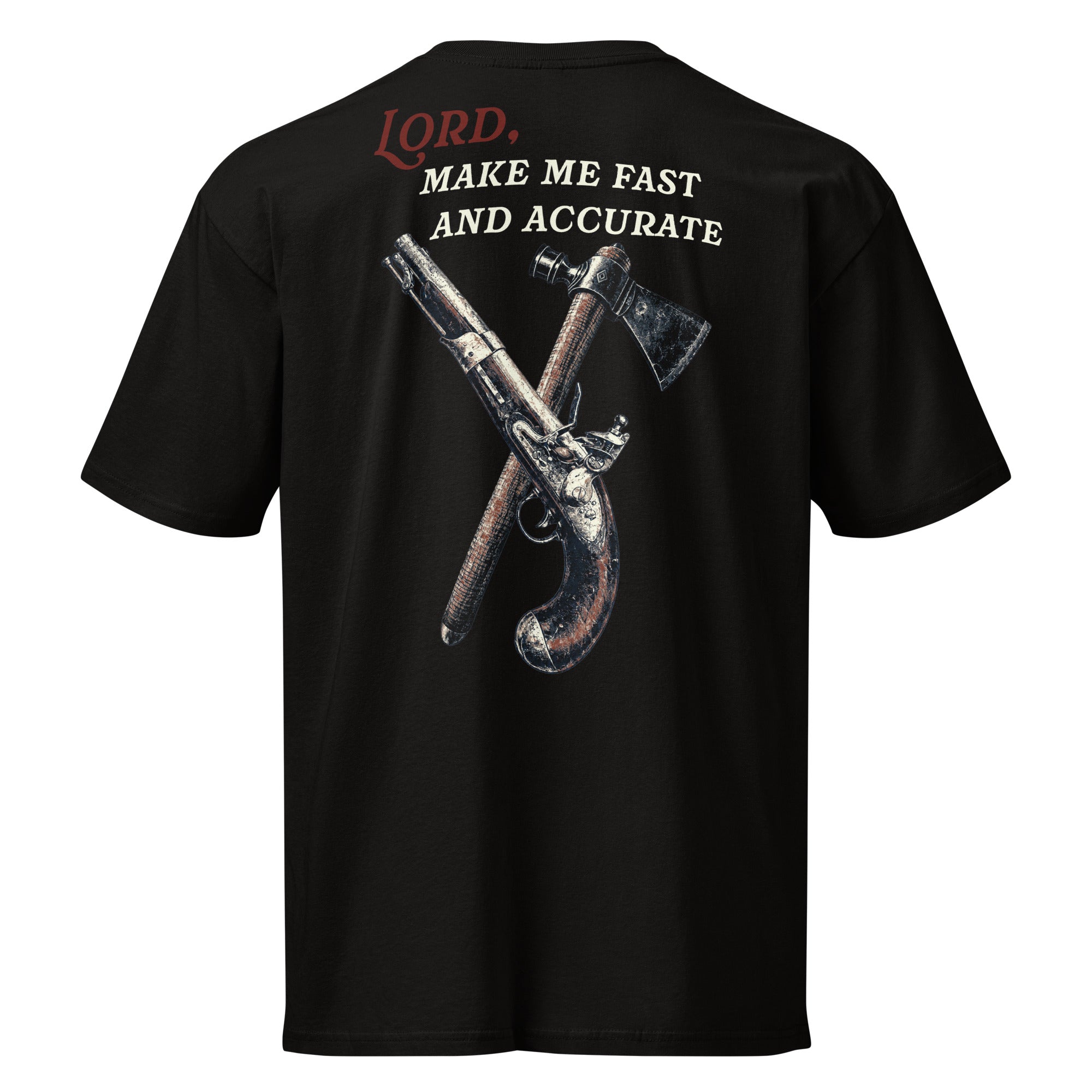 "Fast & MORE Accurate" Men's Premium Cotton Tee - Bell & Oak Outfitters