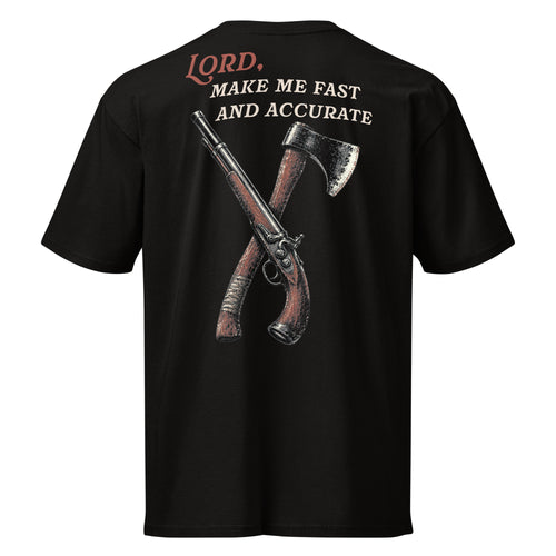 "Fast & Accurate" Premium Cotton Tee - Bell & Oak Outfitters