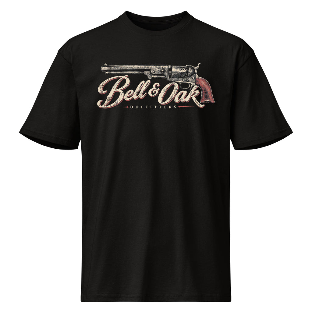 "1851 Navy" Premium Cotton Tee - Bell & Oak Outfitters