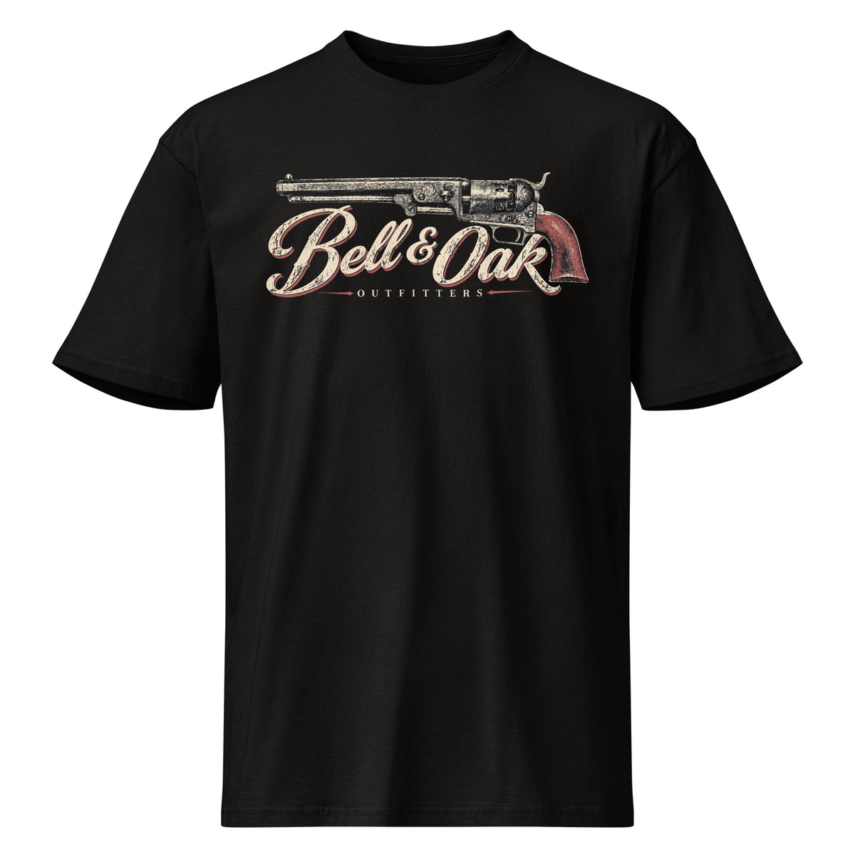 "1851 Navy" Premium Cotton Tee - Bell & Oak Outfitters