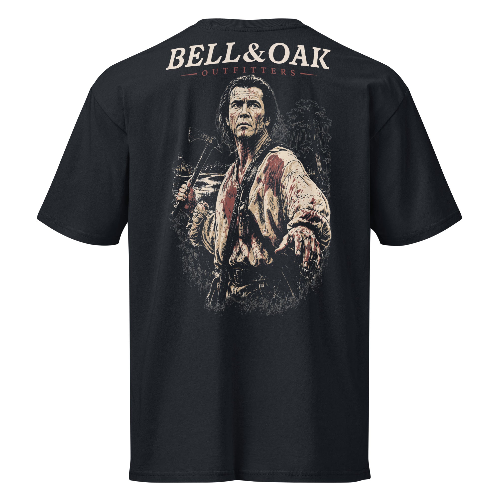 "The Patriot" Men's Premium Cotton Tee - Bell & Oak Outfitters