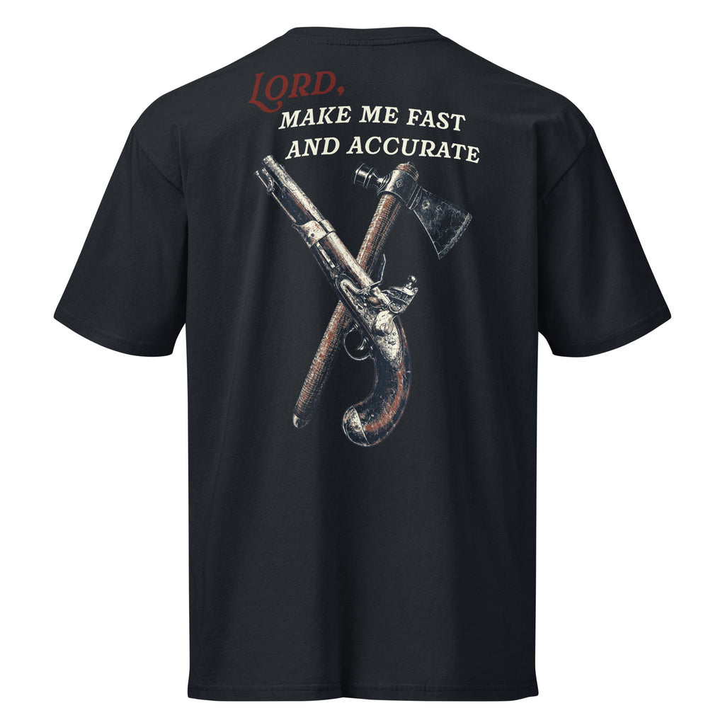 "Fast & MORE Accurate" Men's Premium Cotton Tee - Bell & Oak Outfitters