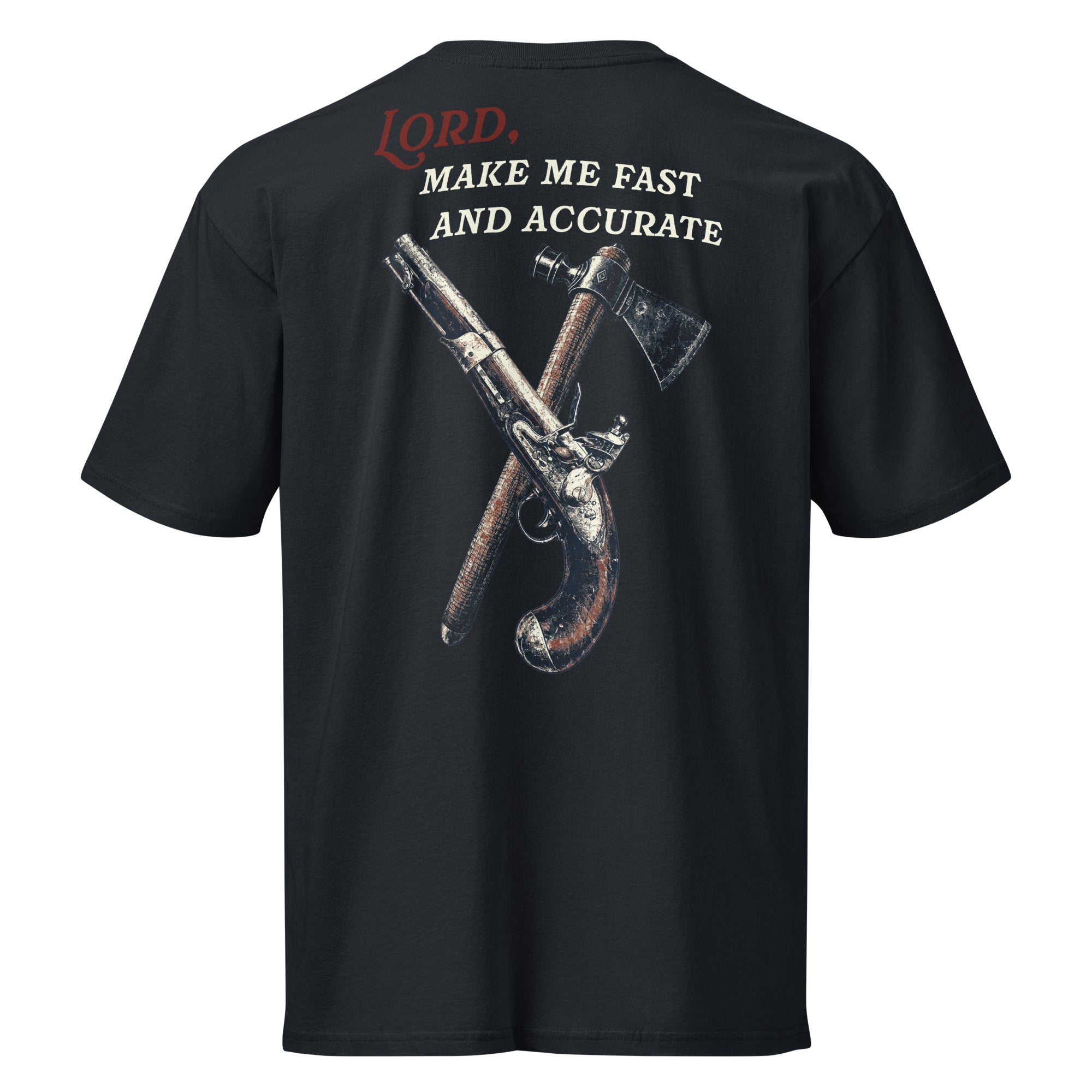 "Fast & MORE Accurate" Men's Premium Cotton Tee - Bell & Oak Outfitters
