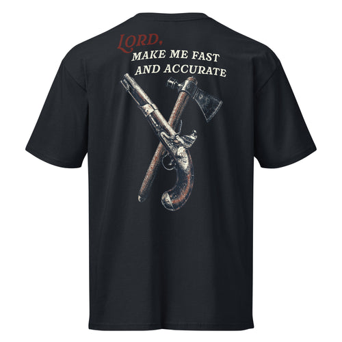"Fast & MORE Accurate" Men's Premium Cotton Tee - Bell & Oak Outfitters
