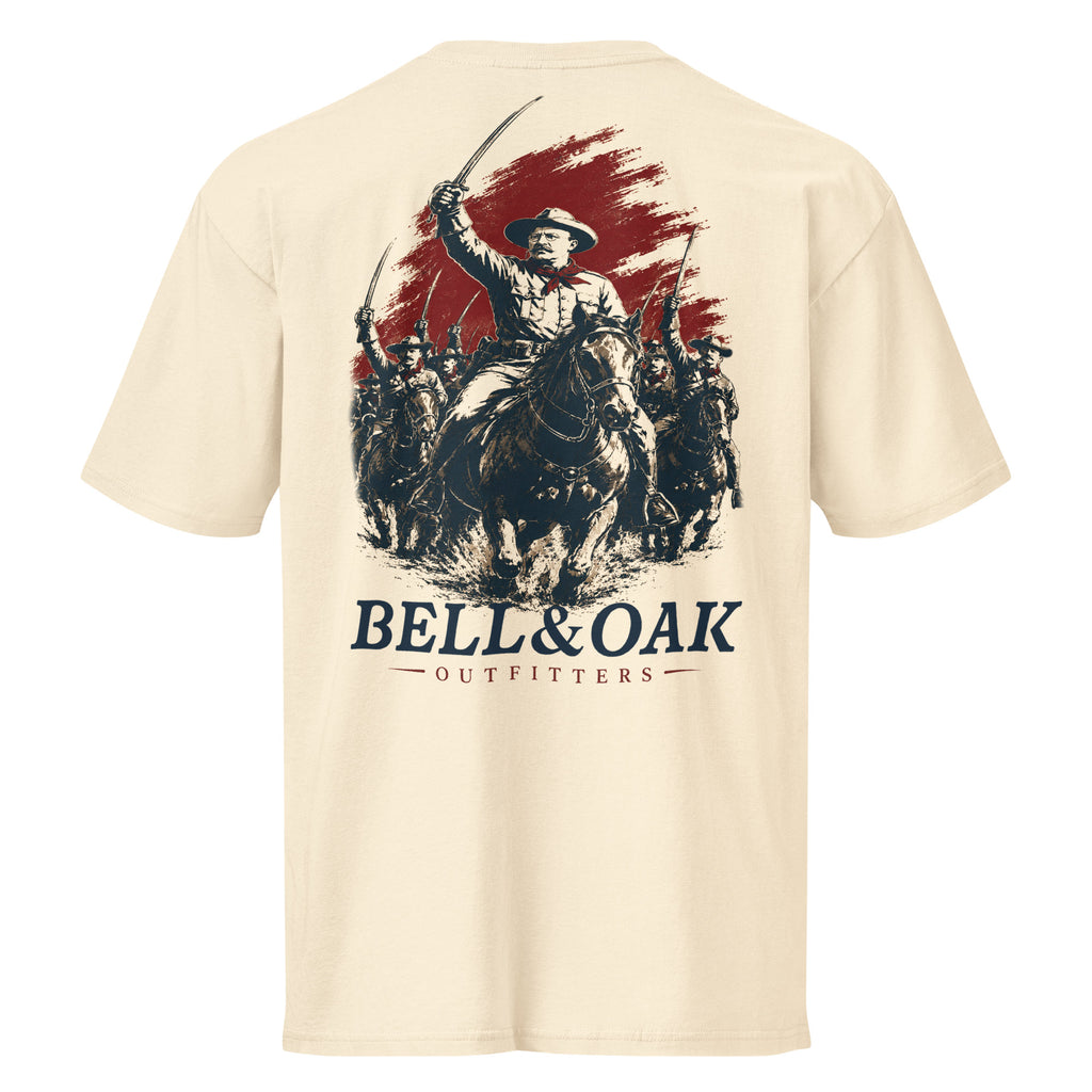 "San Juan Hill" Men's Premium Cotton Tee - Bell & Oak Outfitters
