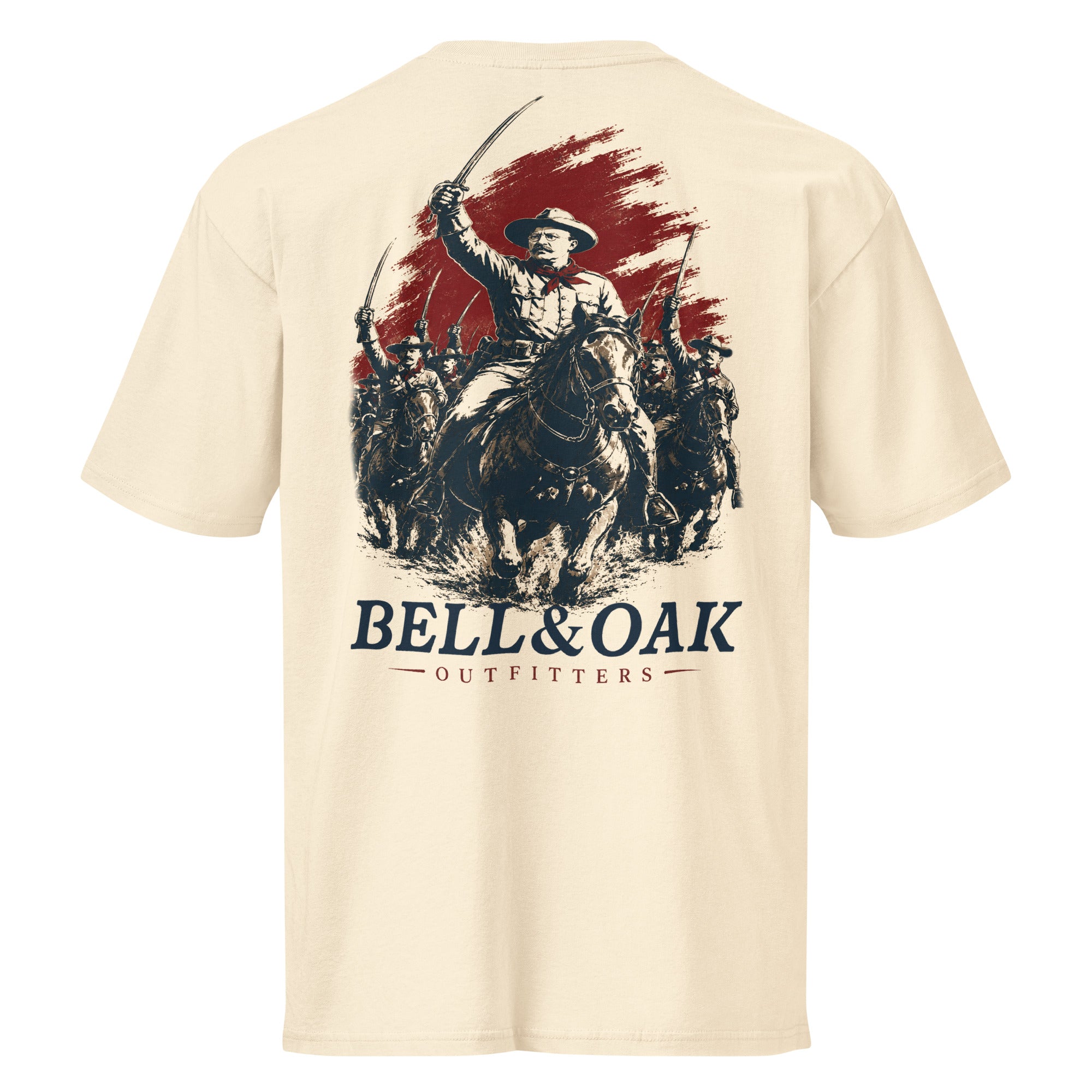 "San Juan Hill" Men's Premium Cotton Tee - Bell & Oak Outfitters