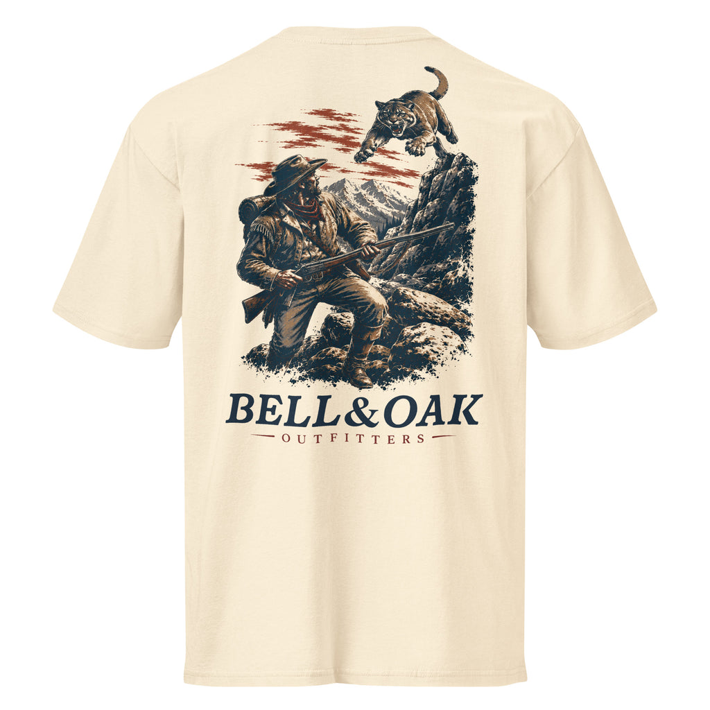 "The Cougar" Premium Cotton Tee - Bell & Oak Outfitters