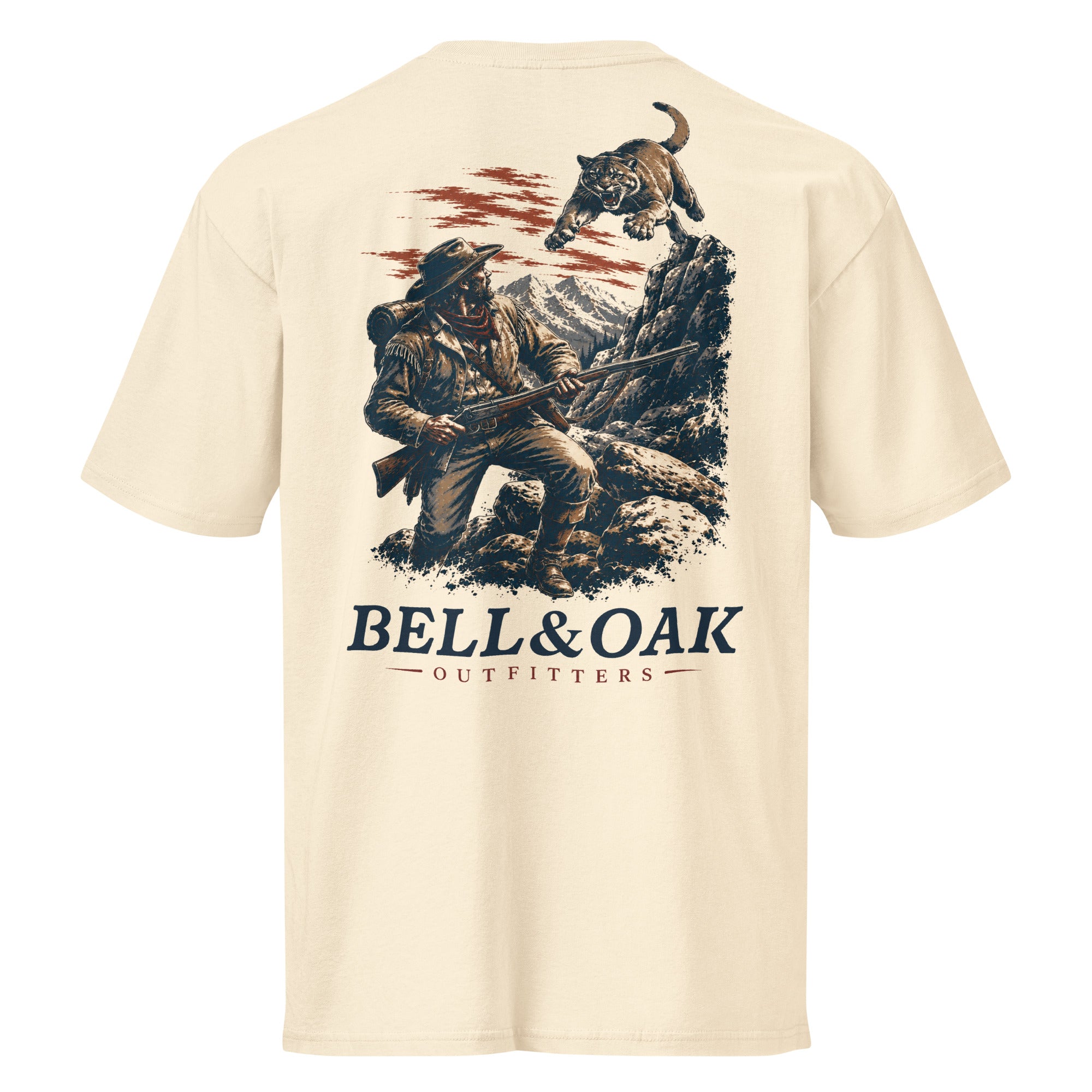 "The Cougar" Premium Cotton Tee - Bell & Oak Outfitters