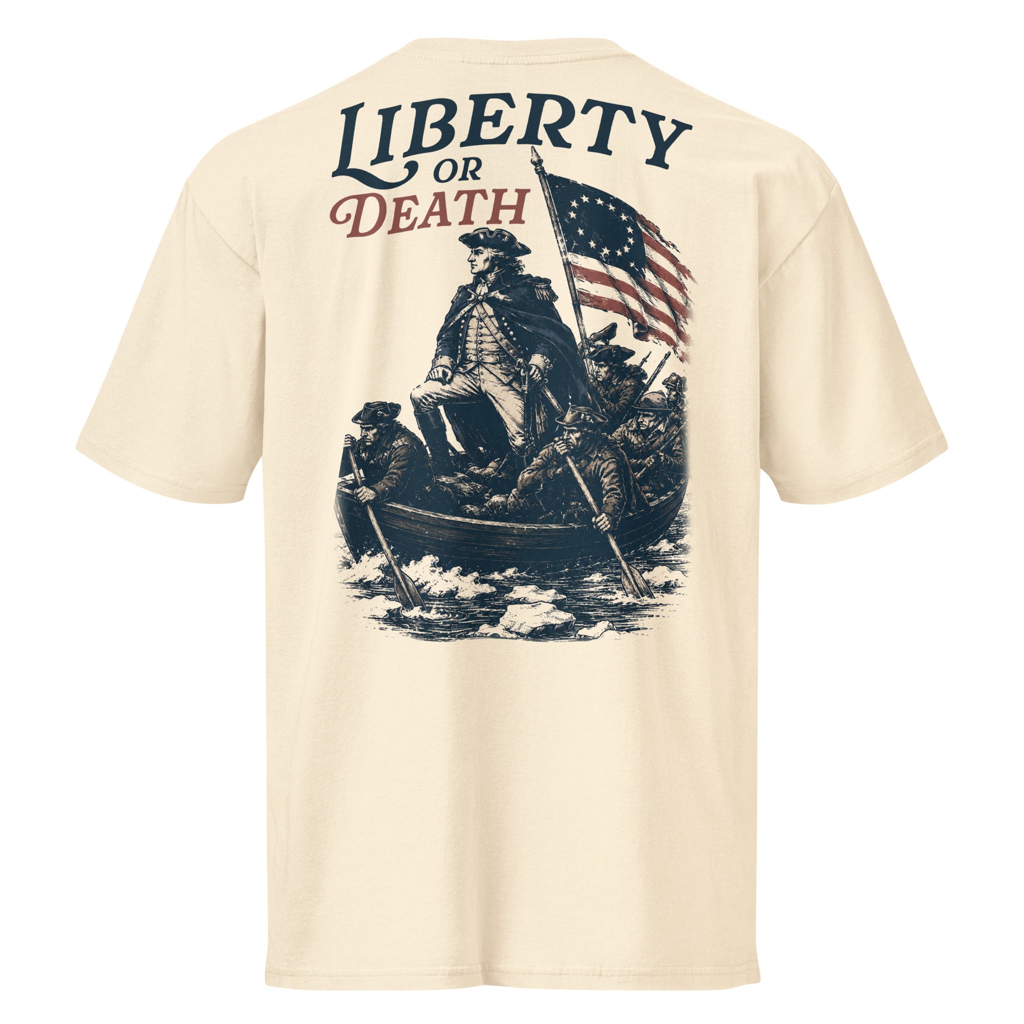 "Liberty or Death" Men's Premium Cotton Tee - Bell & Oak Outfitters