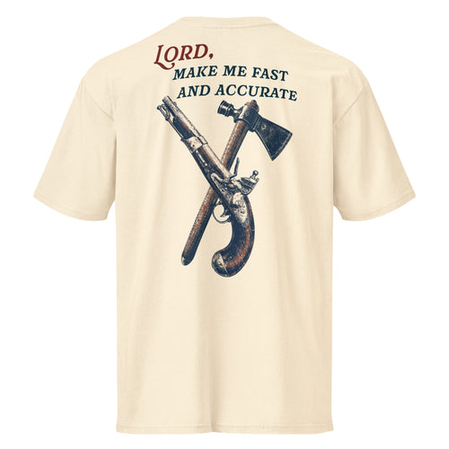 "Fast & MORE Accurate" Men's Premium Cotton Tee - Bell & Oak Outfitters