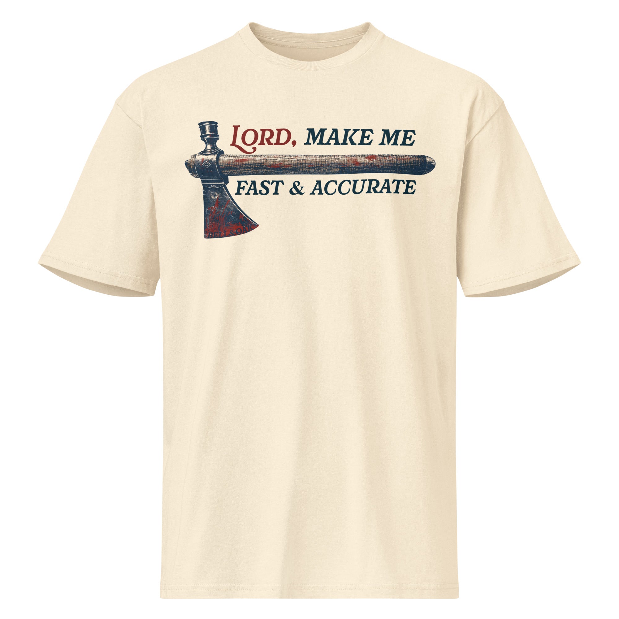 "Historic Fast and Accurate" Premium Cotton Tee - Bell & Oak Outfitters