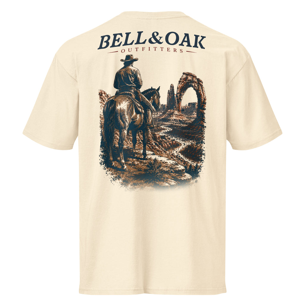 "Moab" Premium Cotton Tee - Bell & Oak Outfitters