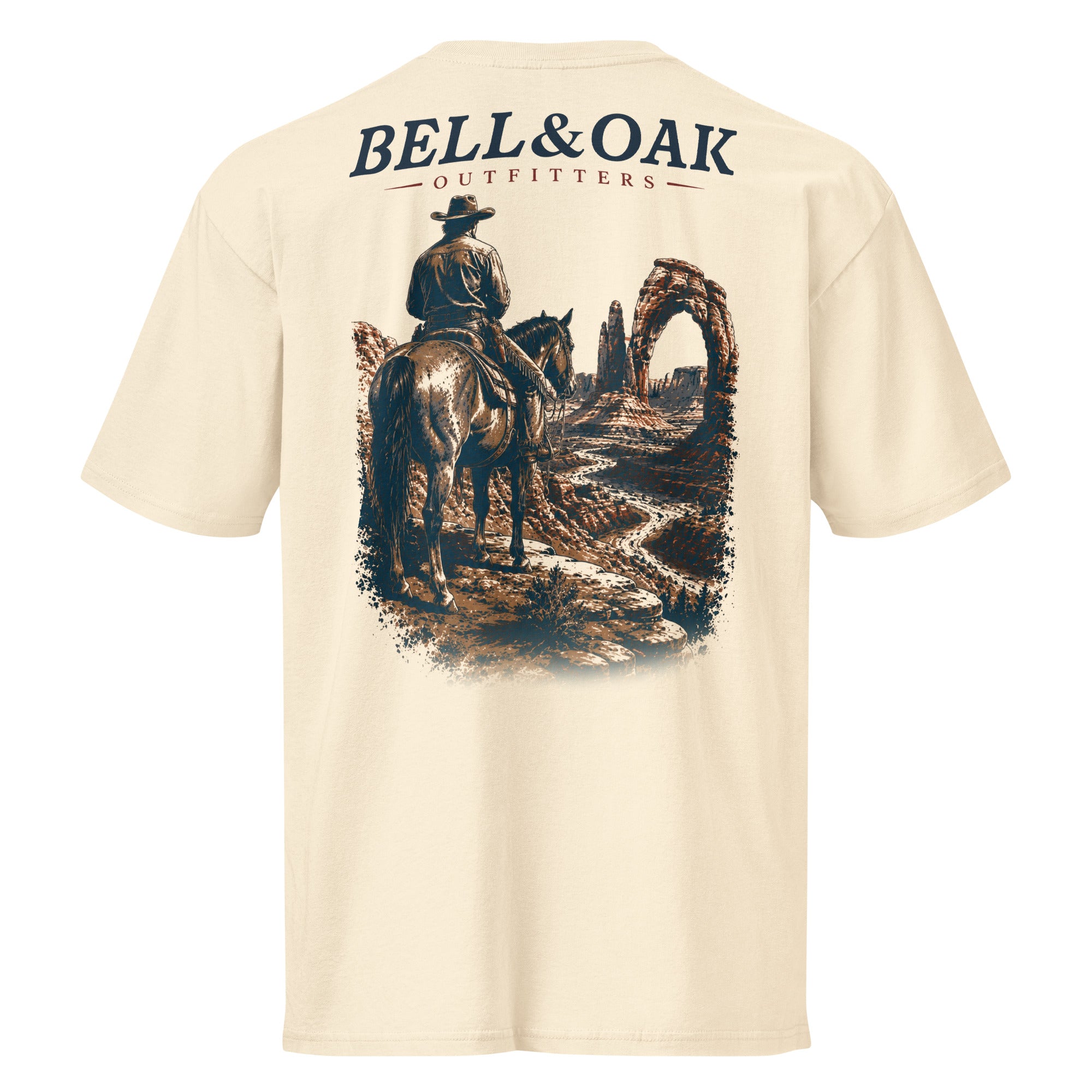 "Moab" Premium Cotton Tee - Bell & Oak Outfitters