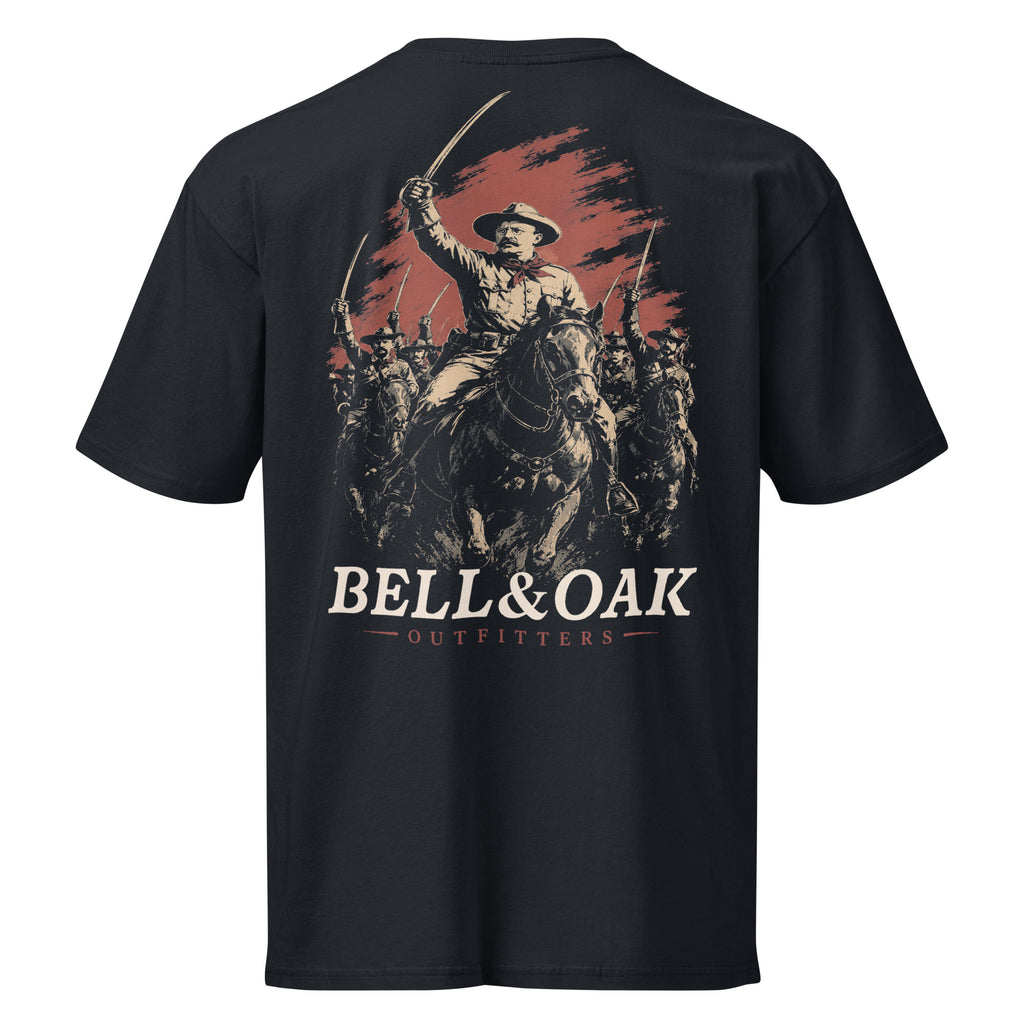 "San Juan Hill" Men's Premium Cotton Tee - Bell & Oak Outfitters