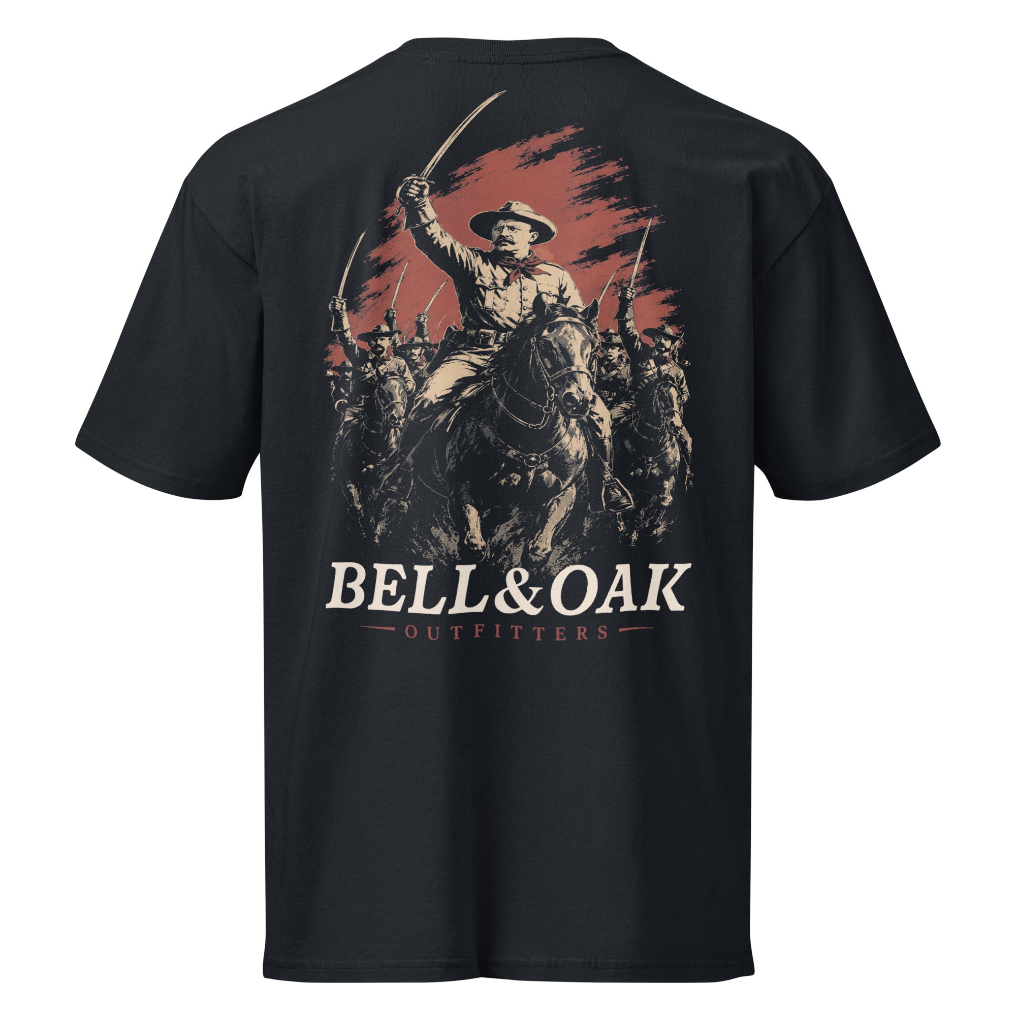 "San Juan Hill" Men's Premium Cotton Tee - Bell & Oak Outfitters