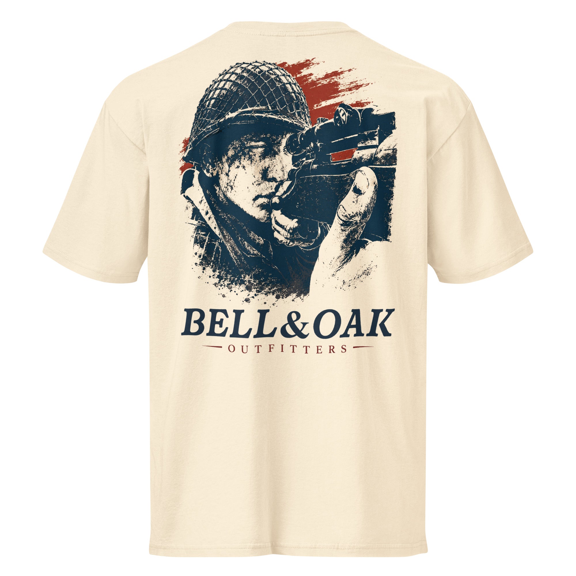 "Pvt. Jackson" Premium Cotton Tee - Bell & Oak Outfitters