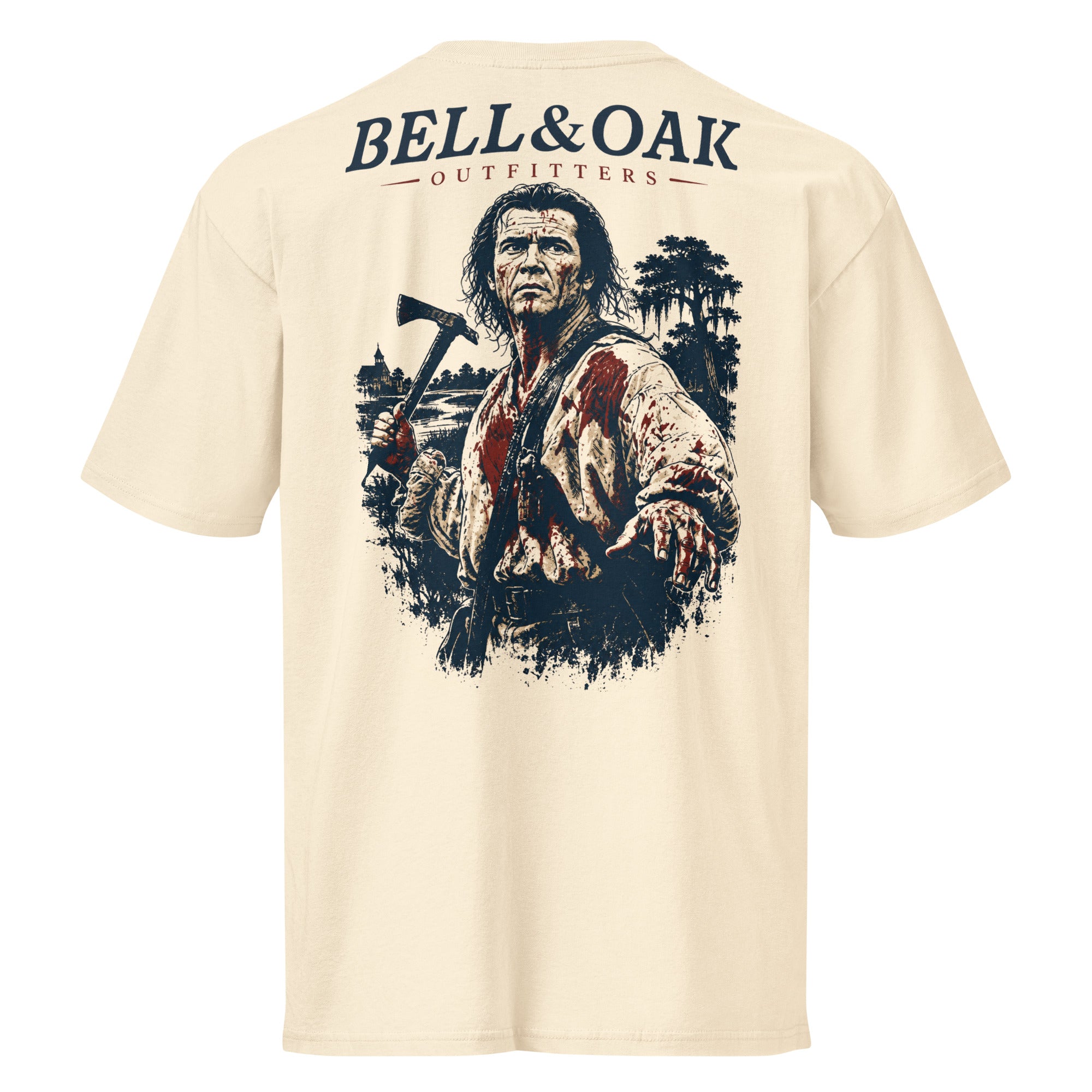 "The Patriot" Men's Premium Cotton Tee - Bell & Oak Outfitters