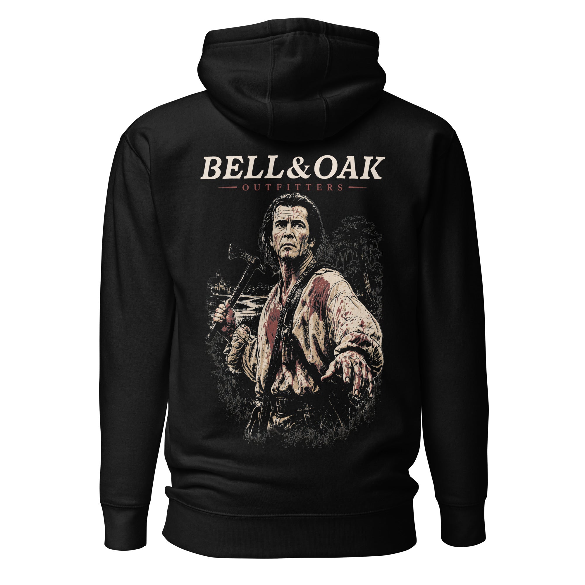 "The Patriot" Men's Premium Cotton Hoodie - Bell & Oak Outfitters