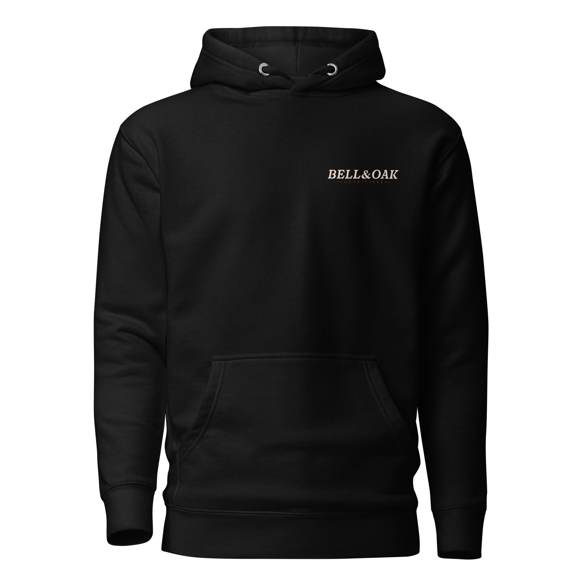 "Fast & Accurate" Men's Premium Cotton Hoodie - Bell & Oak Outfitters