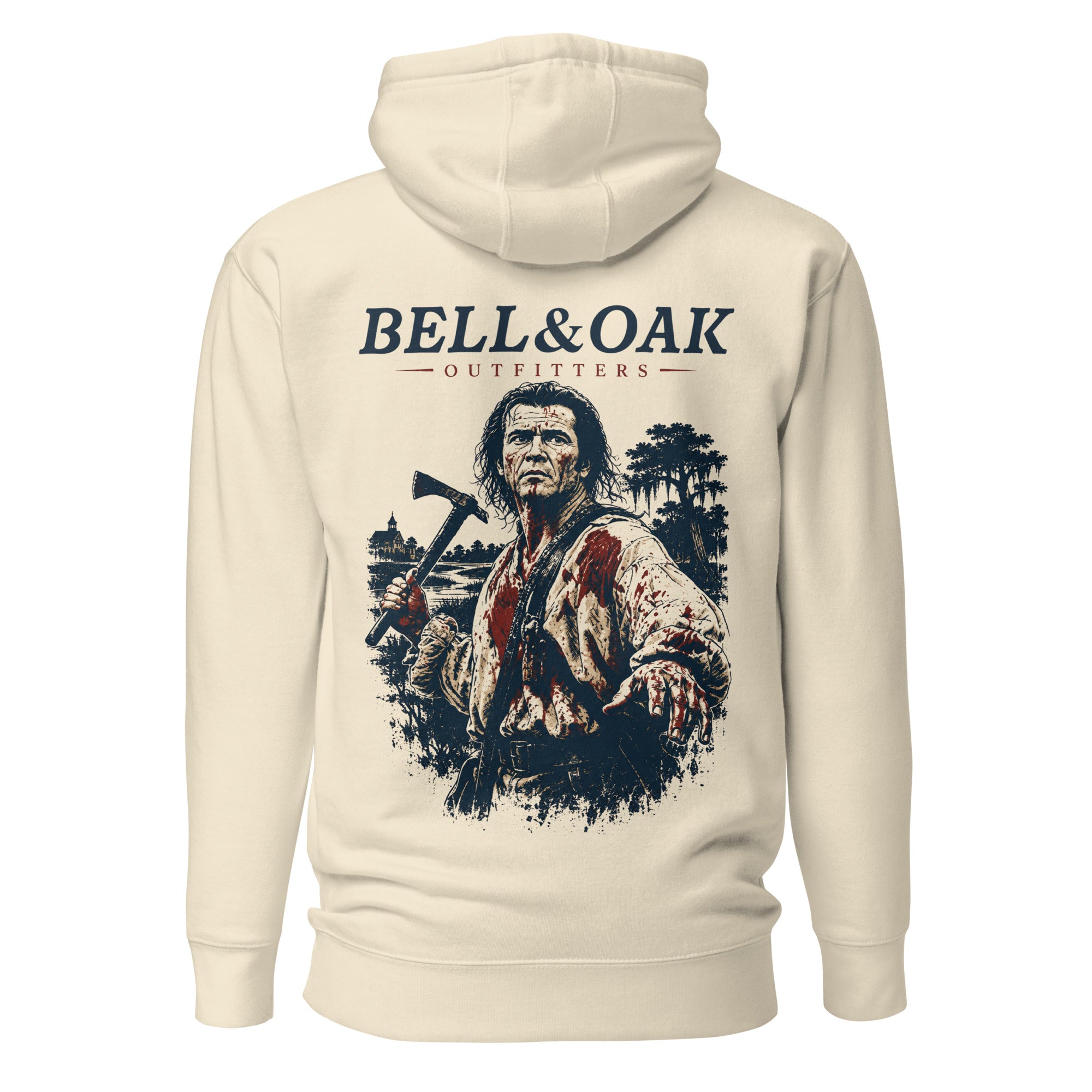"The Patriot" Men's Premium Cotton Hoodie - Bell & Oak Outfitters