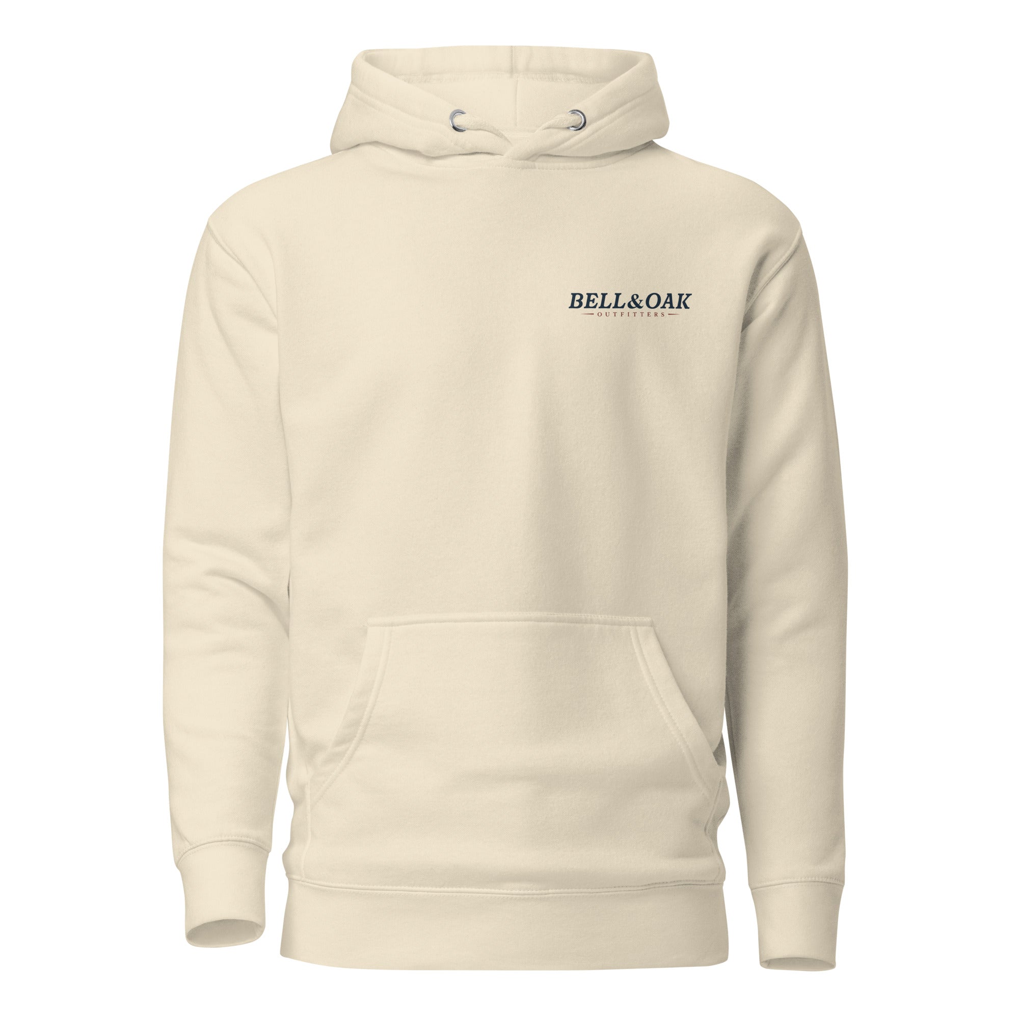 "Fast & Accurate" Men's Premium Cotton Hoodie - Bell & Oak Outfitters